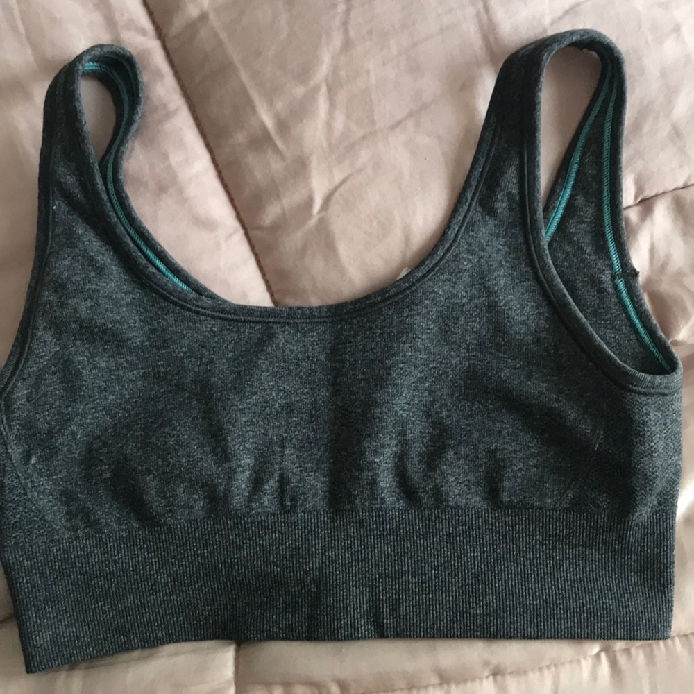 Gray ivivva  sports bra